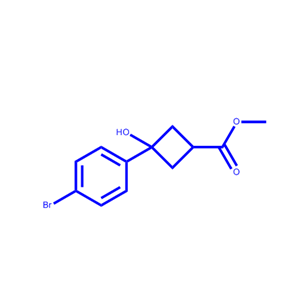 3-(4-溴苯基)-3-羟基环丁烷-1-羧酸甲酯