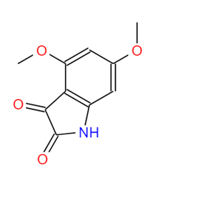 4,6-二甲氧基-2,3-二氧代吲哚啉 21544-81-0