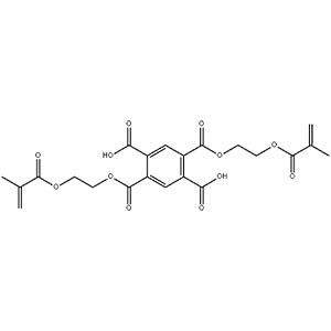 二(甲基丙烯酰氧乙基)均苯二酐酯,2,5-bis[2-(2-methylprop-2-enoyloxy)ethoxycarbonyl]terephthalic acid