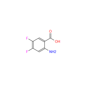 2-氨基-4,5-二氟苯甲酸；83506-93-8