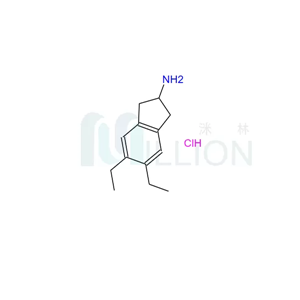 5,6-二乙基-2,3-二氢-1H-茚-2-胺盐酸盐