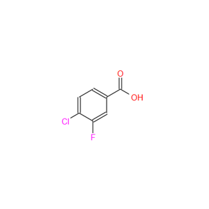 4-氯-3-氟苯甲酸；403-17-8