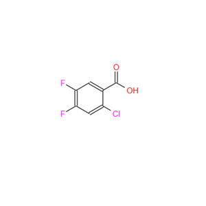 2-氯-4,5-二氟苯甲酸；110877-64-0