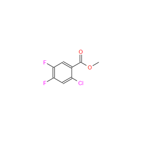 2-氯-4,5-二氟苯甲酸甲酯；128800-36-2