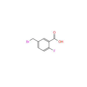 5-溴甲基-2-氟苯甲酸,5-Bromomethyl-2-fluorobenzoic acid