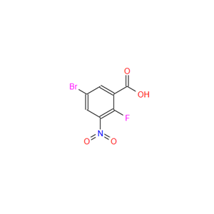 5-溴-2-氟-3-硝基苯甲酸,5-BroMo-2-fluoro-3-nitrobenzoic acid