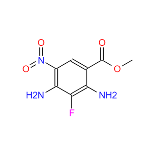 2,4-二氨基-3-氟-5-硝基苯甲酸甲酯 918321-18-3