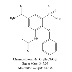 3-乙酰基氨基-4-苯氧基-5-氨基磺酰基苯甲酰胺