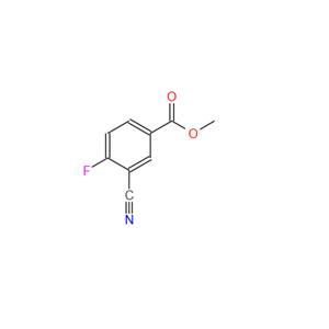 3-氰基-4-氟苯甲酸甲酯；676602-31-6