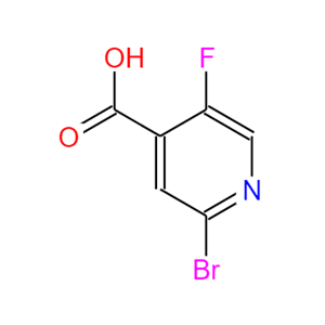 2-溴-5-氟异烟酸,2-bromo-5-fluoropyridine-4-carboxylicacid