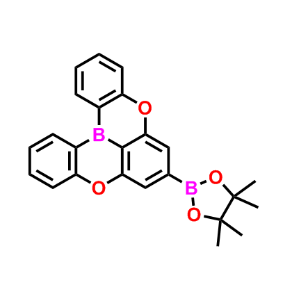 7-（4,4,5,5-四甲基-1,3,2-二氧杂硼烷-2-基）-5,9-二氧-13b-硼萘并[3,2,1-de]蒽,7-(4,4,5,5-tetramethyl-1,3,2-dioxaborolan-2-yl)-5,9-dioxa-13b-boranaphtho[3,2,1-de]anthracene