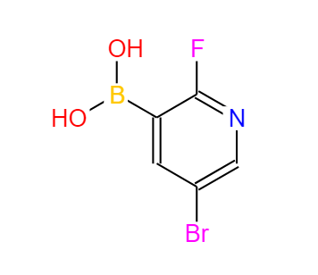 5-溴-2-氟吡啶-3-硼酸,(5-Bromo-2-fluoropyridin-3-yl)boronicacid