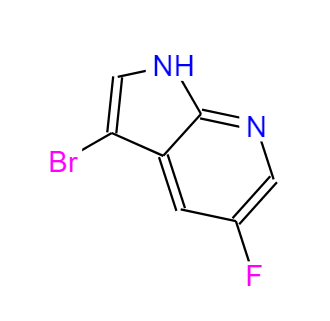 3-溴-5-氟-1H-吡咯并[2,3-B]吡啶,3-broMo-5-fluoro-1H-pyrrolo[2,3-b]pyridine