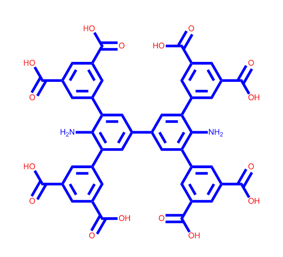 3,3',5,5'-四(3,5-二羧基苯基)-4,4'-聯苯二胺,4'',6'-diamino-5',5''-bis(3,5-dicarboxyphenyl)-[1,1':3',1'':3'',1'''-quaterphenyl]-3,3''',5,5'''-tetracarboxylic acid