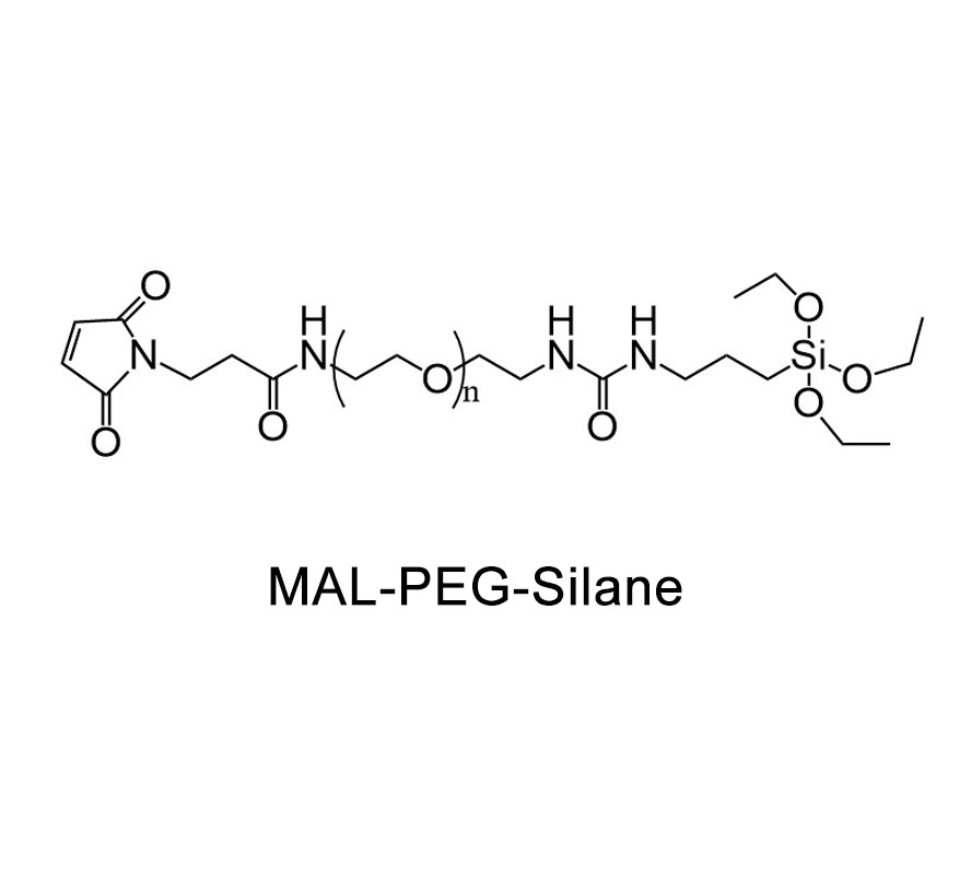 马来酰亚胺-聚乙二醇-硅烷,MAL-PEG-Silane