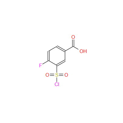 3-氯磺酰基-4-氟苯甲酸,3-CHLOROSULFONYL-4-FLUORO-BENZOIC ACID
