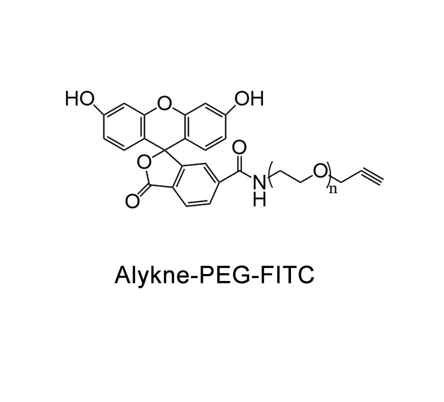 炔基-聚乙二醇-熒光素,Alkyne-PEG-FITC