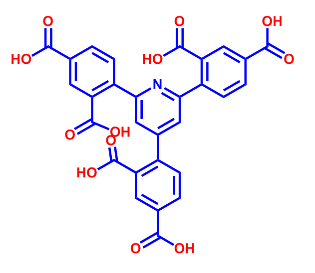 4,4',4''-(Pyridine-2,4,6-triyl)triisophthalic acid,4,4',4''-(Pyridine-2,4,6-triyl)triisophthalic acid