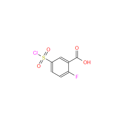 5-(氯磺酰基)-2-氟苯甲酸,5-(Chlorosulphonyl)-2-fluorobenzoic acid