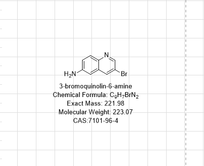 3-溴喹啉-6-胺,3-bromoquinolin-6-amine