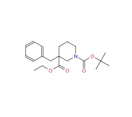 1-(1,1-二甲基乙基)3-乙基3-(苯基甲基)-1,3-哌啶二羧酸酯