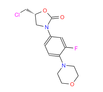 (r)-5-(氯甲基)-3-(3-氟-4-吗啉苯基)噁唑啉-2-酮,(R)-5-(Chloromethyl)-3-(3-fluoro-4-morpholinophenyl)oxazolidin-2-one
