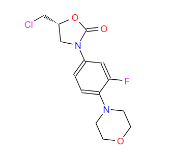 (r)-5-(氯甲基)-3-(3-氟-4-嗎啉苯基)噁唑啉-2-酮,(R)-5-(Chloromethyl)-3-(3-fluoro-4-morpholinophenyl)oxazolidin-2-one