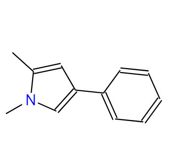 1,2-二甲基-4-苯基-1H-吡咯,1,2-Dimethyl-4-phenyl-1H-pyrrole