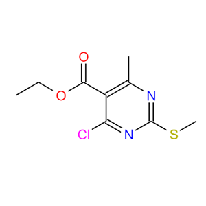 2-(甲硫基)-4-氯-6-甲基嘧啶-5-甲酸乙酯 583878-42-6