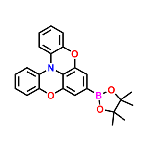 7-（4,4,5,5-四甲基-1,3,2-二氧杂硼烷-2-基）苯并[5,6][1,4]恶嗪并[2,3,4-kl]吩恶嗪,7-(4,4,5,5-tetramethyl-1,3,2-dioxaborolan-2-yl)benzo[5,6][1,4]oxazino[2,3,4-kl]phenoxazine