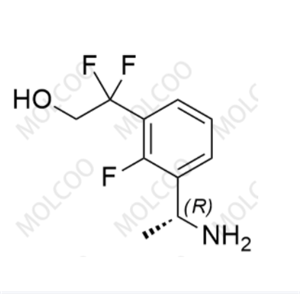 实验室自产杂质(R)-2-(3-(1-氨基乙基)-2-氟苯基)-2,2-二氟乙醇