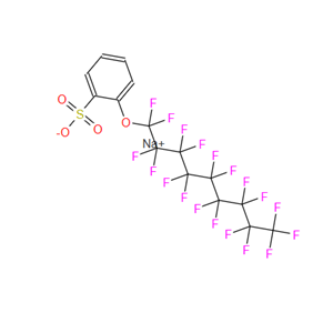 全氟壬烯氧基苯磺酸钠；87-56-8