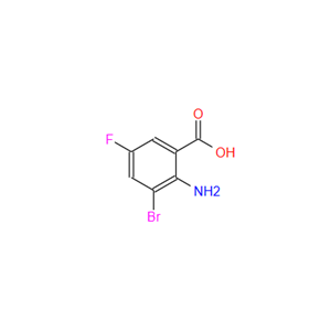 2-氨基-3-溴-5-氟苯甲酸,2-AMINO-3-BROMO-5-FLUOROBENZOIC ACID
