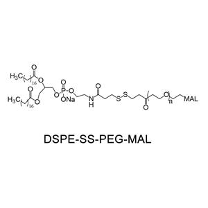 二硬脂酰基磷脂酰乙醇胺-雙硫鍵-聚乙二醇-巰基吡啶，DSPE-SS-PEG-OPSS