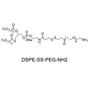 磷脂-双硫键-聚乙二醇-CY7,DSPE-SS-PEG2000-CY7,花氰染料