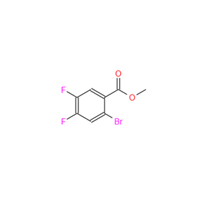 2-溴-4,5-二氟苯甲酸甲酯,METHYL 2-BROMO-4,5-DIFLUOROBENZOATE