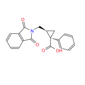 (Z)-1-苯基-2-(邻苯二甲酰亚氨基甲基)环丙烷羧酸