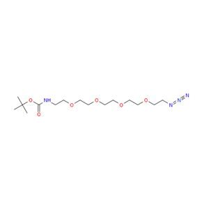 叠氮-五聚乙二醇-叔丁氧羰基,t-Boc-N-Amido-PEG4-Azide