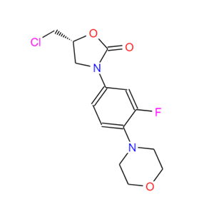 (r)-5-(氯甲基)-3-(3-氟-4-吗啉苯基)噁唑啉-2-酮,(R)-5-(Chloromethyl)-3-(3-fluoro-4-morpholinophenyl)oxazolidin-2-one