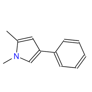 1,2-二甲基-4-苯基-1H-吡咯