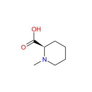 (2R)-1-甲基-2-哌啶甲酸,(2R)-1-methyl-2-Piperidinecarboxylic acid