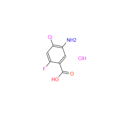 5-氨基-4-氯-2-氟苯甲酸盐酸盐,5-Amino-4-chloro-2-fluorobenzoic acid, HCl