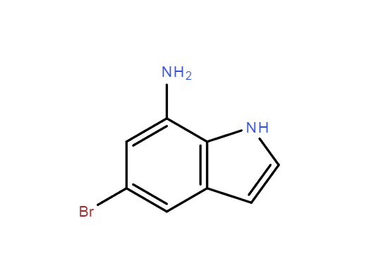 7-氨基-5-溴吲哚,5-bromo-1H-indol-7-amine