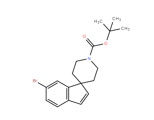 叔-丁基6-溴螺[茚-1,4'-哌啶]-1'-羧酸酯,tert-Butyl6-bromospiro[indene-1,4'-piperidine]-1'-carboxylate