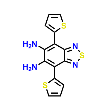 4,7-二(噻吩-2-基)苯并[c][1,2,5]噻二唑-5,6-二胺,4,7-di(thiophen-2-yl)benzo[c][1,2,5]thiadiazole-5,6-diamine