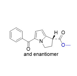 酮咯酸杂质08,methyl (1RS)-5-benzoyl-2,3-dihydro-1H-pyrrolizine-1- carboxylate