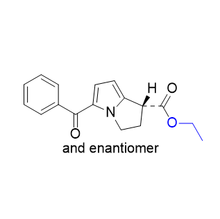 酮咯酸杂质10,ethyl (1RS)-5-benzoyl-2,3-dihydro-1H-pyrrolizine-1- carboxylate