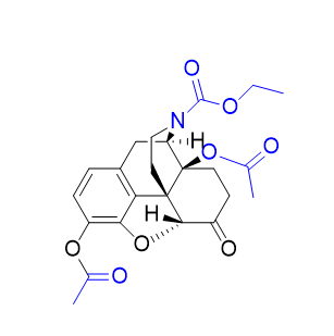 纳曲酮杂质01,(4R,4aS,7aR,12bS)-3-(ethoxycarbonyl)-7-oxo-1,2,3,4,5,6,7,7a-octahydro-4aH-4,12-methanobenzofuro[3,2-e]isoquinoline-4a,9-diyl diacetate