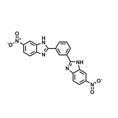 1,3-bis(6-nitro-1H-benzo[d]imidazol-2-yl)benzene,1,3-bis(6-nitro-1H-benzo[d]imidazol-2-yl)benzene