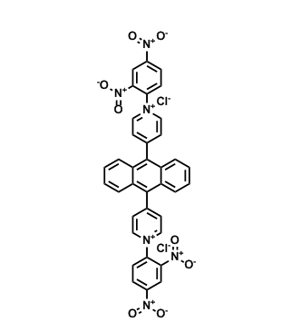 4,4'-(Anthracene-9,10-diyl)bis(1-(2,4-dinitrophenyl)pyridin-1-ium) chloride